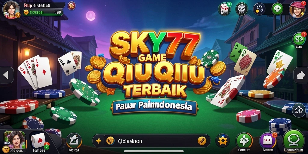 Tampilan gameplay seru dan kompetitif di SKY77.
